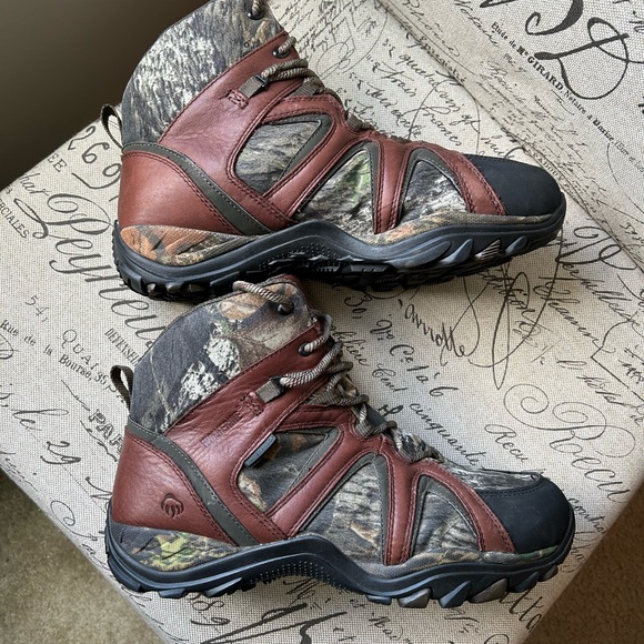 Wolverine Camouflage and Brown Men's Boots - Picture 3 of 8